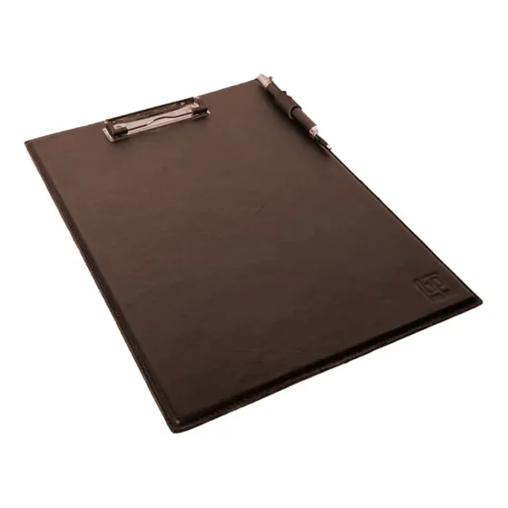 Prancheta A4 Workspace - Personalizada - Couro Legítimo