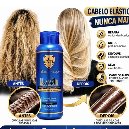 Robson Peluquero Ccrp Passo 1 500ml Reconstrução Capilar Pro