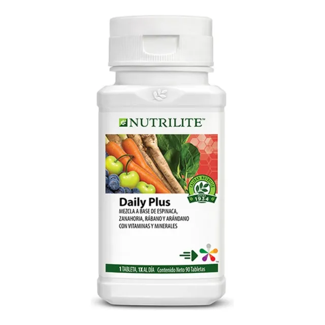 Daily Plus Nutrilite Minerales Y Vitaminas 90 Comp.