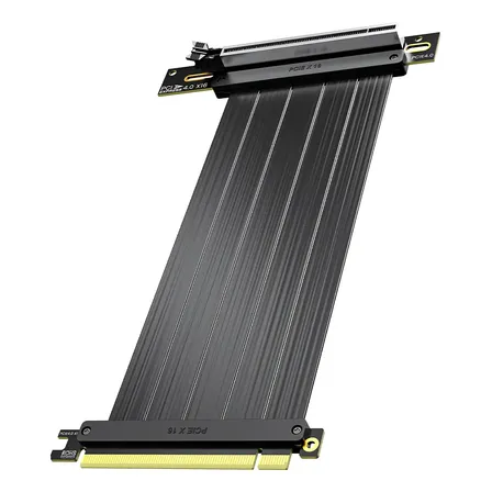 Cabo Extensor Pcie 4.0 X16 Jeyi 20 Cm Para Rtx 4090 4080 7900 Xtx Preto