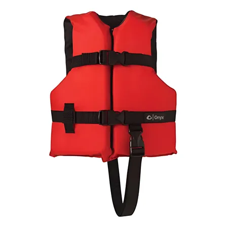 Chaleco Salvavidas Onyx Rojo Para Niños - Seguridad Y Comodi
