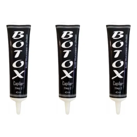 Botox Pomo Negro X 40ml. X 3 Unidades