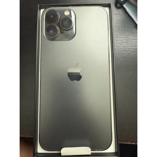 iPhone 13 Pro Max 256gb Gris En Su Caja Con Audífonos Nuevos