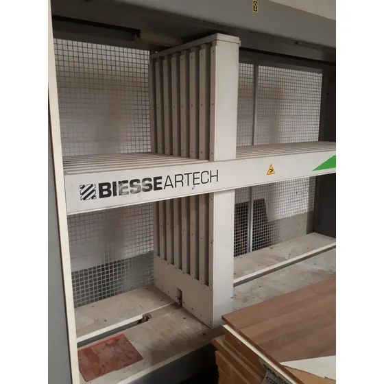 Maquina Cnc Para Madera Mdf Mdp Cortes A 90° , Biesse Cosmo