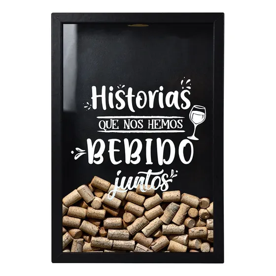Caja Guarda Corchos De Vino Coleccion