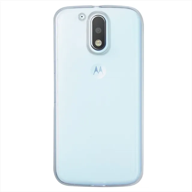 Funda Para Motorola Moto G4 Plus Uso Rudo Tpu Transparente