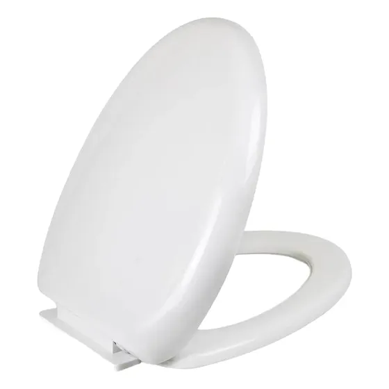 Asiento Wc Elongado Caida Lenta Con Freno