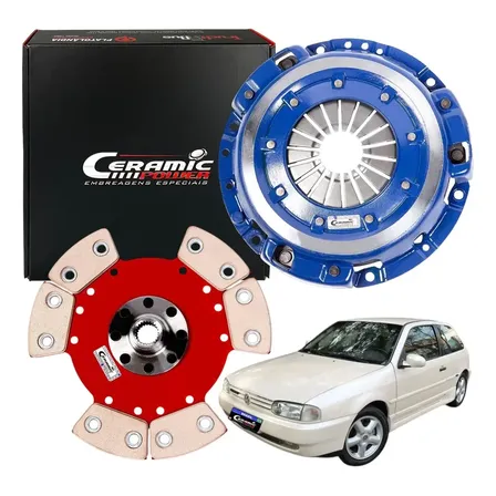 Embreagem Cerâmica 1600lbs Motor Ap 1.8 2.0 16v Câmbio Gti