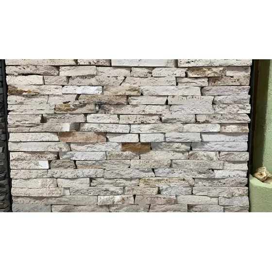 Murete Mármol Travertino Piedra Natural Revestimiento Pared
