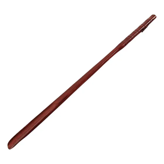 Sapato De Madeira De Alça Longa Portátil De 70 Cm Para Idoso