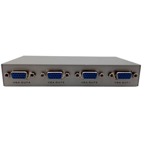 Splitter Vga 1 Entrada 4 Salidas + Fuente 1920x1440 Gtia