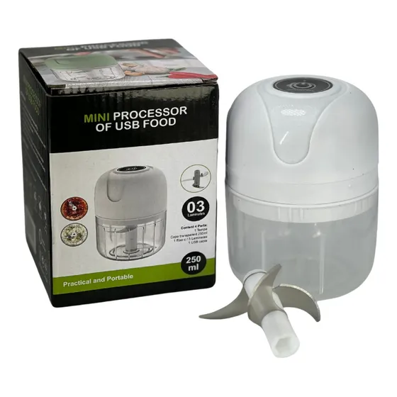 Mini Triturador De Alimentos Portátil Picador De Ajo Y Más