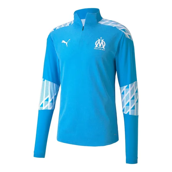 Buzo Puma 2021 Olimpique Marseille Talle Xs Celeste Nuevo 