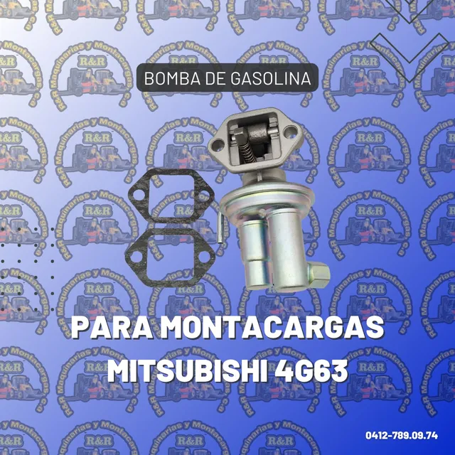 Bomba De Gasolina Para Montacargas Mitsubishi 4g63