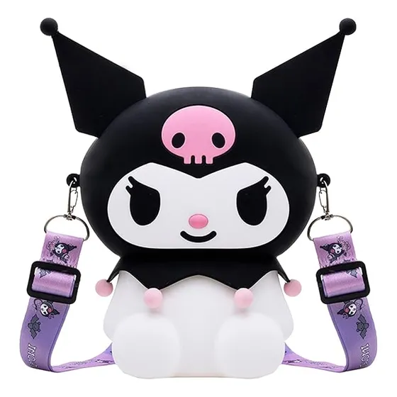 Cartera Niñas Kawaii Silicona, Moda Regalo (24 X 18 Cm)