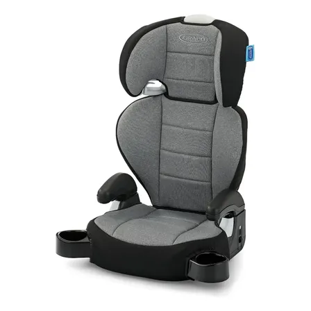 Cadeira Infantil para Carro TurboBooster 2.0, Declan, Cinza Mescla