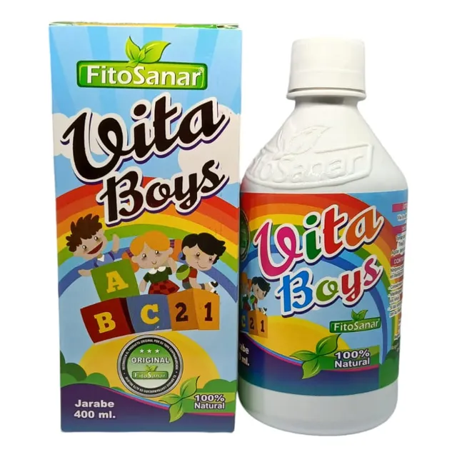 Jarabe Vita Boys - mL a $50