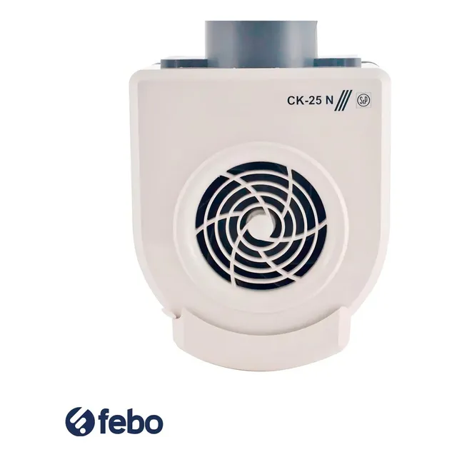 Extractor S&p Centrifugo Cocina Mod. Ck25n Geant Color Blanco