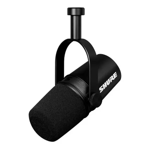 Microfone Para Podcast Preto Shure Mv7+ USB | Frete grátis