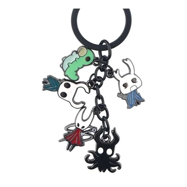 Llavero Dijes Zote, Hornet, Gusano, Pulpo | Hollow Knight