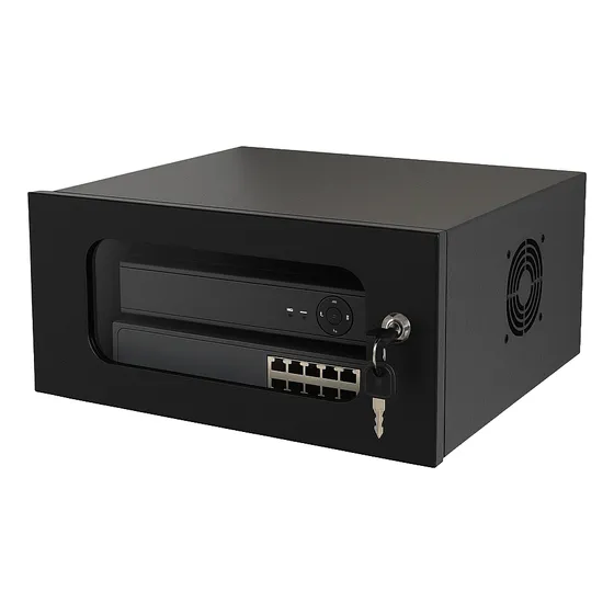 Mini Rack 15 Chave Dvr Servidor Rede Modem Roteador Promoção