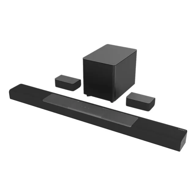 Barra De Sonido Vizio M-series 5.1.2 / Dolby Atmos Color Negro Frecuencia 45 Hz - 20 Khz