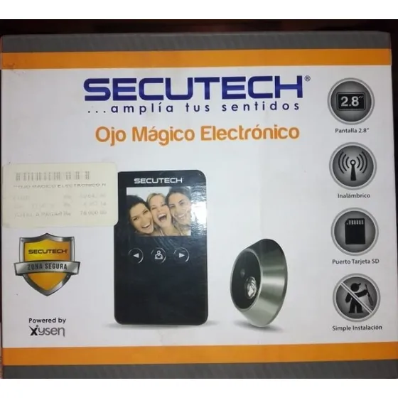 Ojo Magico Electronico Inalambrico Secutech  Nuevo En Caja