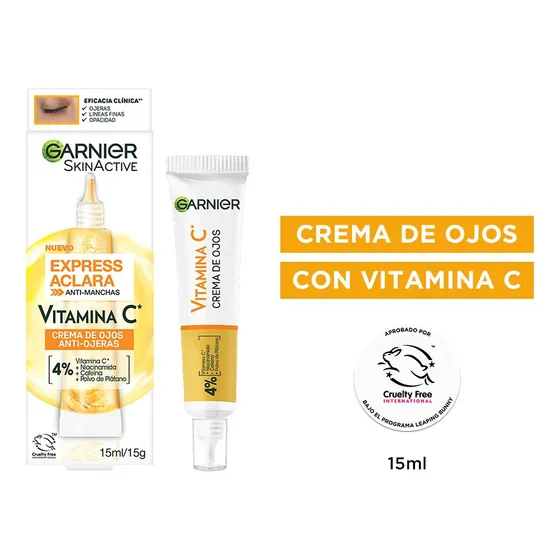 Crema De Ojos Vitamina C Garnier 15ml