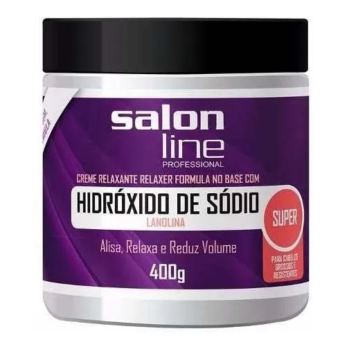 Hidróxido De Sódio Salon Line Tradicional Super 400g