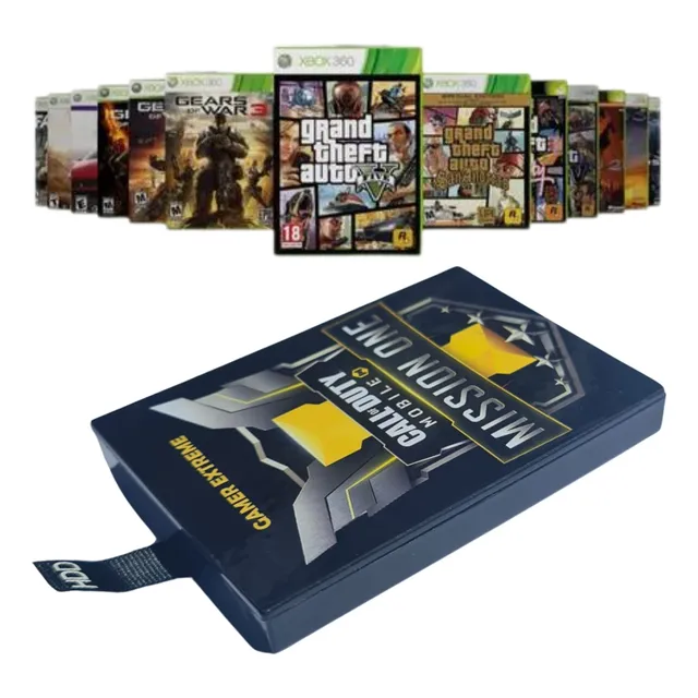 Disco Duro Para Xbox 360 Actualizacion 5.0 500gb Super Slim