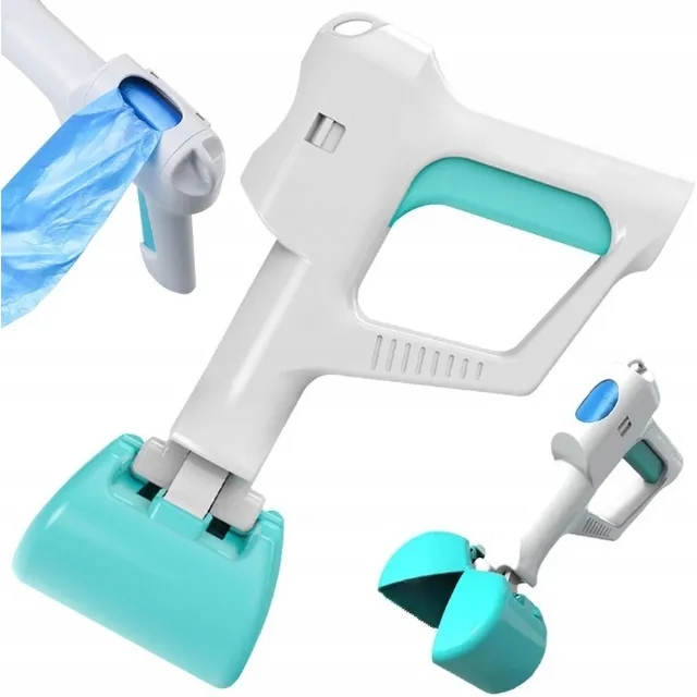 Recogedor De Caca Popó Para Perro Recoge Excremento + Bolsas