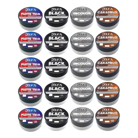 Pomadas Modeladoras Elfa 4men - 40 Unidades 120ml Pote
