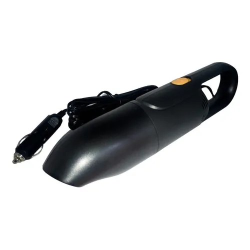 Aspiradora Carro De Mano Limpieza Vehiculo 12v Color Negro