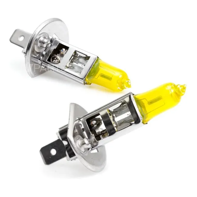 Kit 2 Lamparas H1 12v 55w 2800k Kobo Amarillas Halogenas