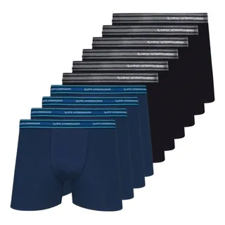 Kit 10 Cuecas Boxer Lupo Cueca Box AlgodĂŁo Atacado Masculina Kit 10 Cuecas Boxer Lupo Cueca Box AlgodĂŁo Atacado Masculina
