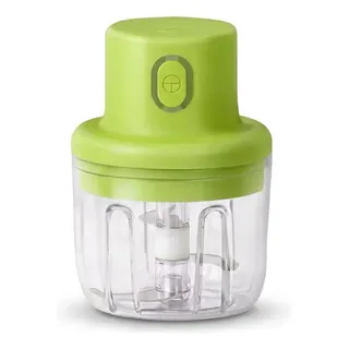 Mini Processador Triturador Elétrico 250ml Usb Alho Colorido Colorido 127/220v
