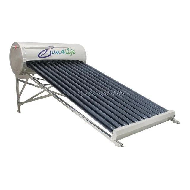 Calentador Solar Sun4life 12 Tubos 150 Litros