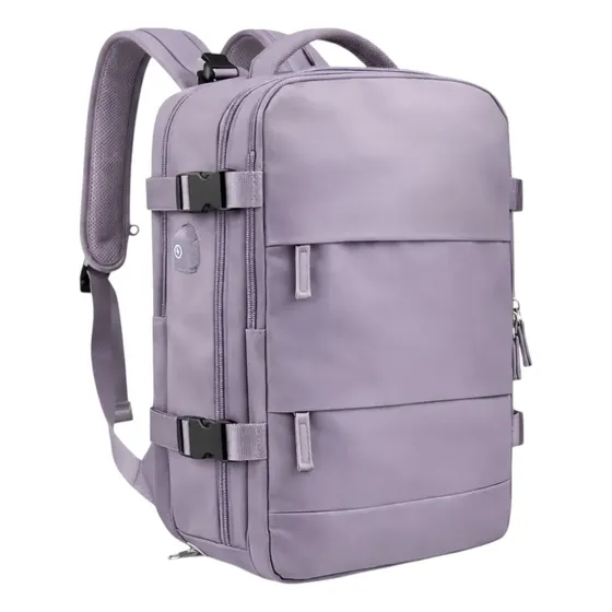 Mochila Viaje Carry On Compartimientos Usb Impermeable Viral