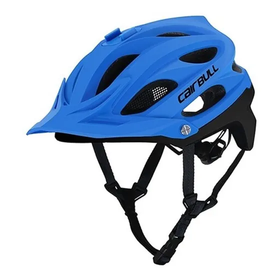 Casco Mtb Enduro Bicicleta Ciclismo Tipo Bell Color Azul Talla Unica (55-61cm)
