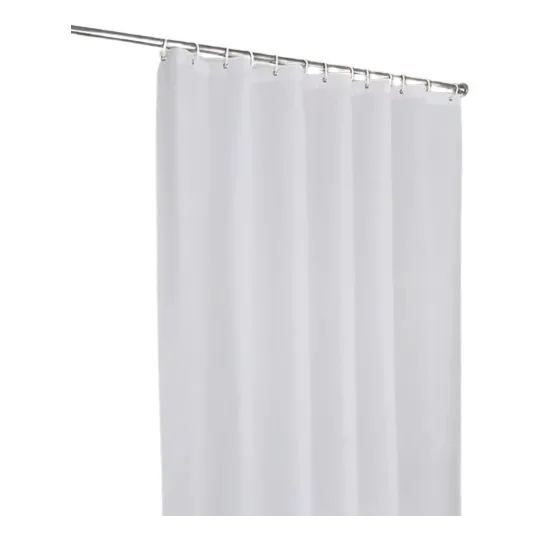 Forro Cortina Baño Blanco Hd 180 X 180 Cms