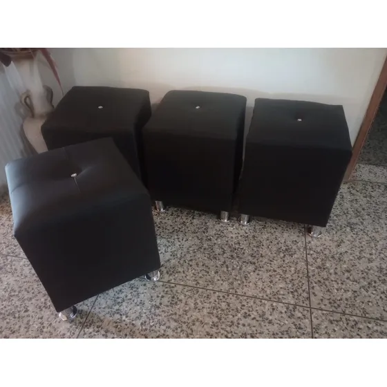 Puff Cuadrado 40x40 Cm - Ideal Para Decorar