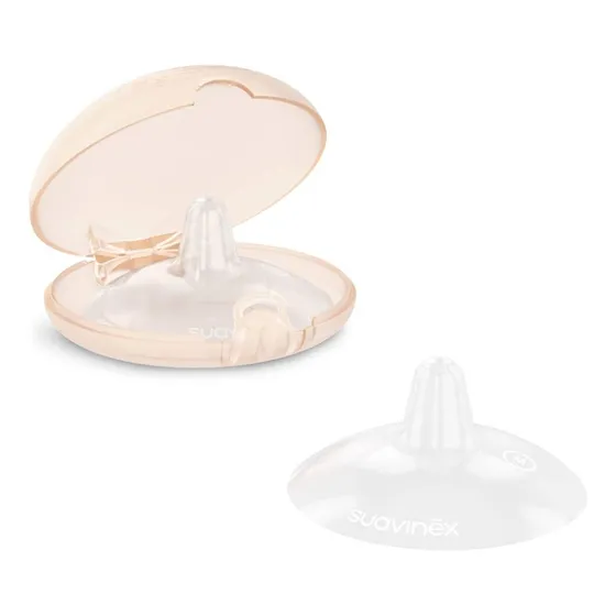 Pack Pezoneras De Silicona Con Caja Suavinex Talla S - 21mm