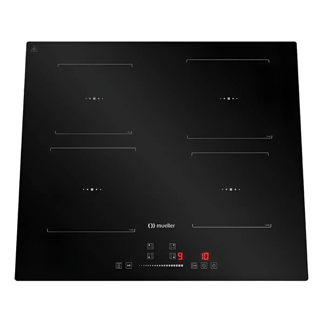 Cooktop De Indução Mueller 4 Bocas 7200w Painel Touch Preto 220v Cooktop De Indução Mueller 4 Bocas 7200w Painel Touch Preto 220v