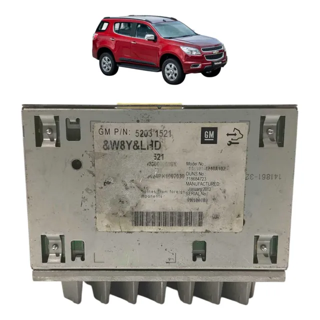 Modulo Amplificador Som Gm S10 Trailblazer 2012 2013 A 2016