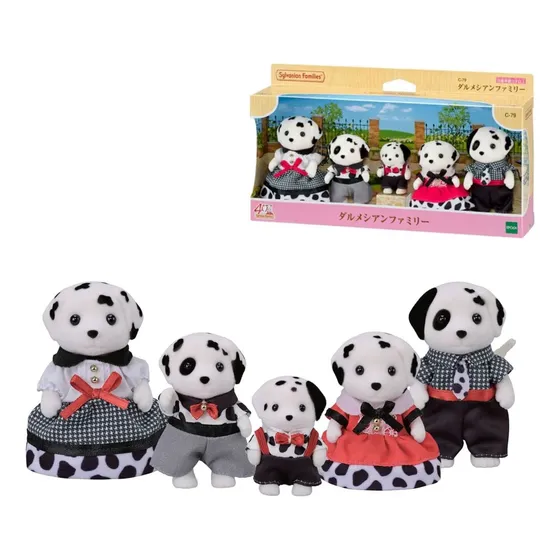 Familia Dalmata Sylvanian Families