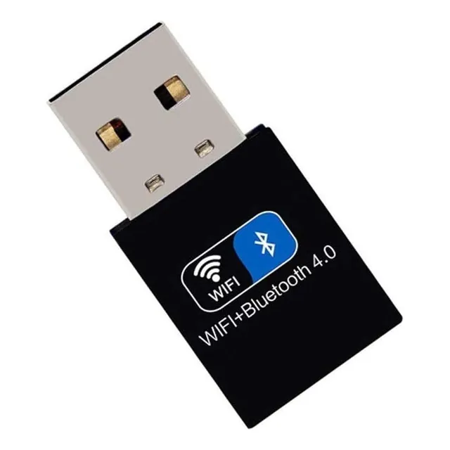 Adaptador Usb Para Bluetooth Y Wifi 2 En 1