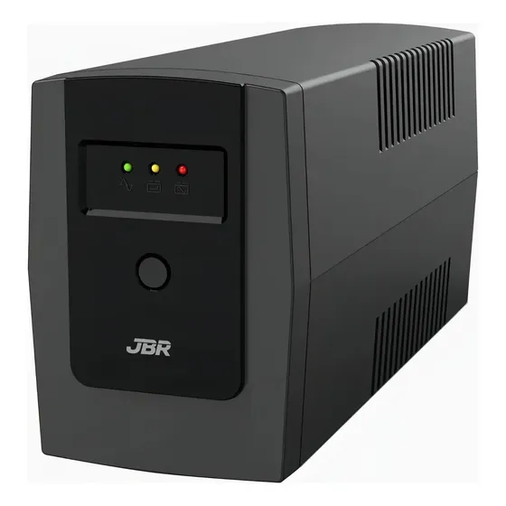 No Break JBR 800VA, Interativo, com 6 Tomadas 220 V para PC, TV e Eletrônicos