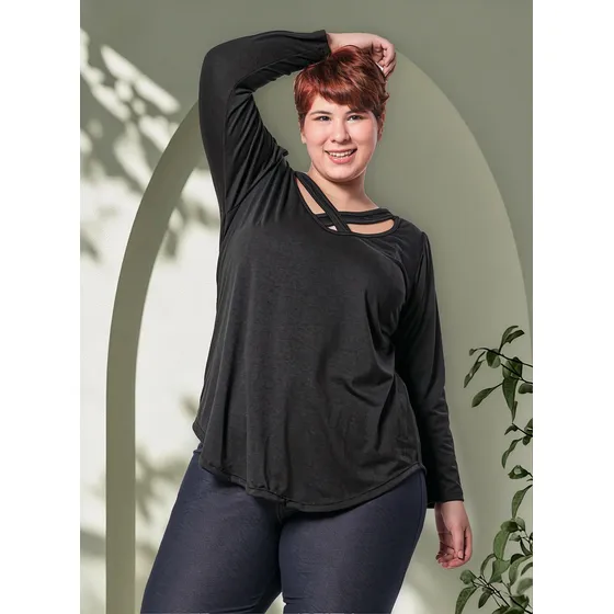 Remera Mujer | Modal | Amplia | Talles Grandes | Kavachi