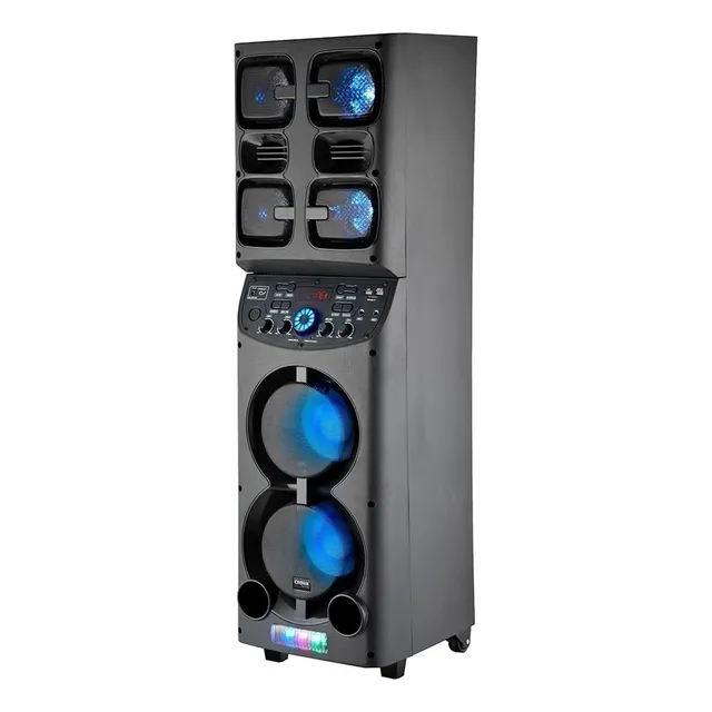 Parlante Crown Mustang Sbl-6500bt Con Bluetooth Negro 220v