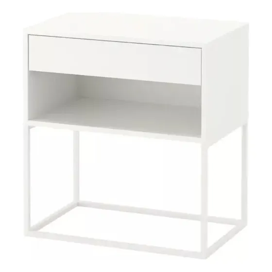 Mesa De Luz Tique - Hierro Y Melamina. Envio Gratis!